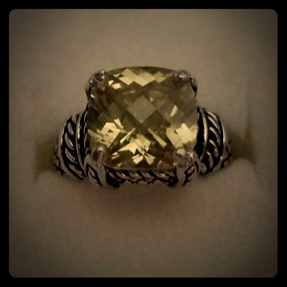 Premier Designs, Citrine ring, size 8
